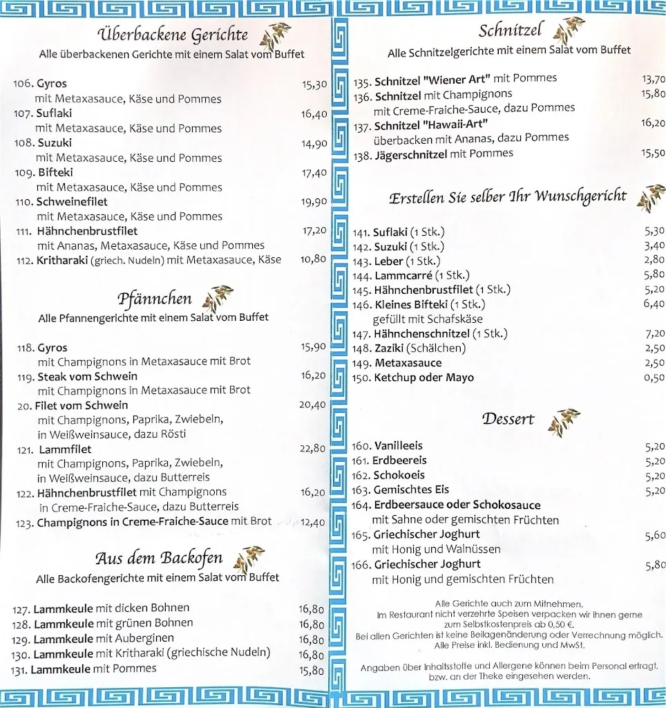 Menu_Restaurant Meteora_Schellerten_image_1