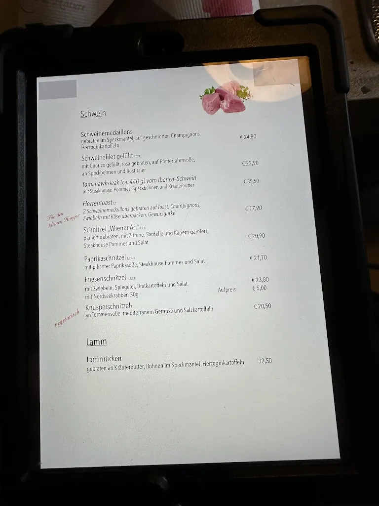 Menu_Restaurant Leuchtfeuer_Wangerland_image_2