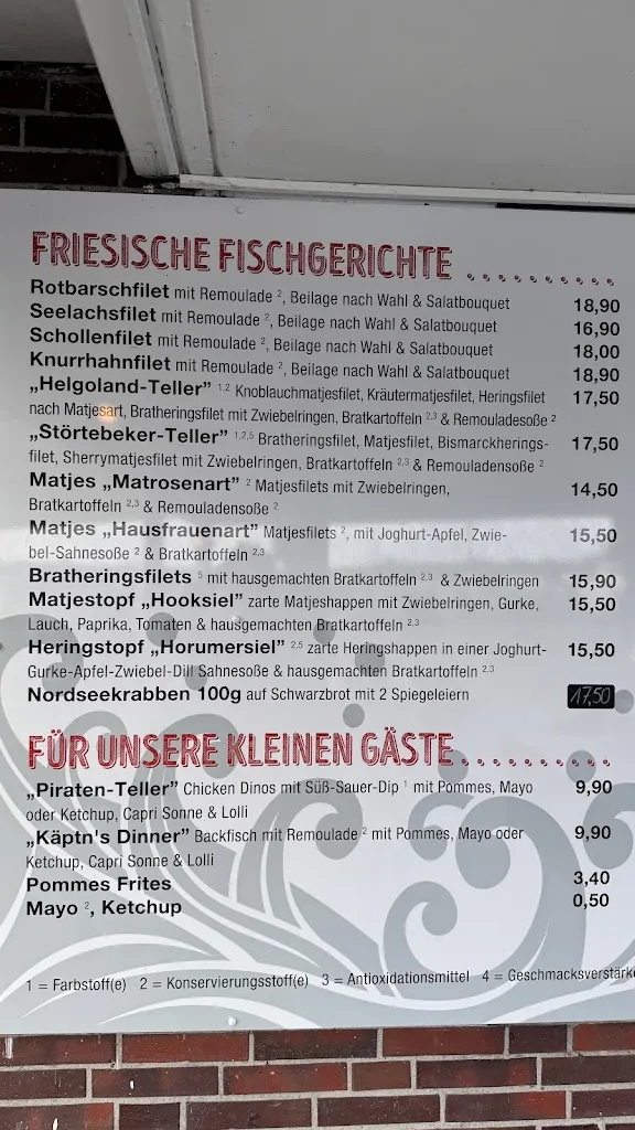 Menu_Käptn's Fischhus_Wangerland_image_1