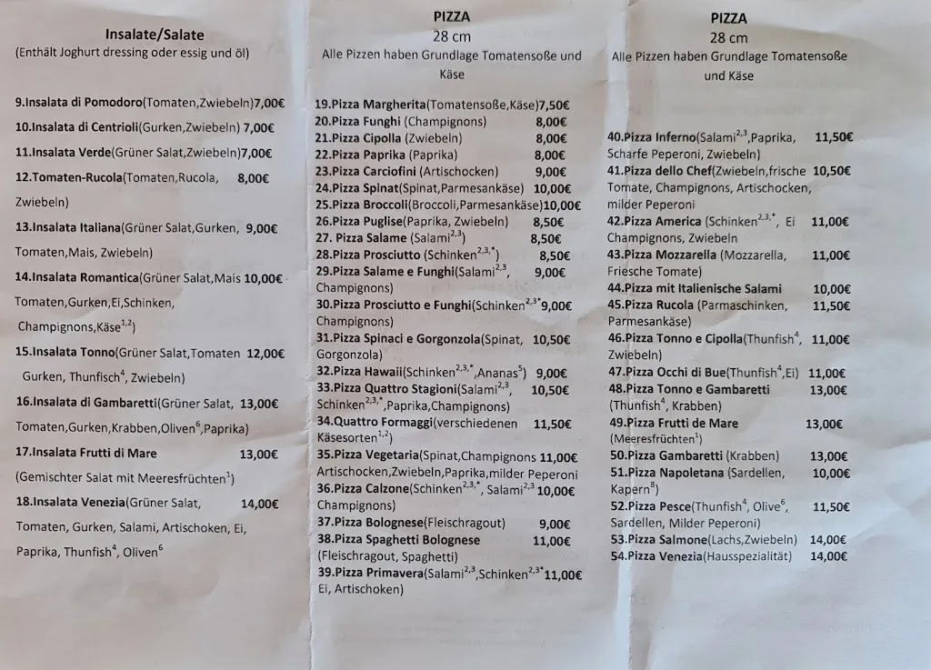 Menu_Eiscafe Pizzeria Venezia_Wangerland_immagine_1