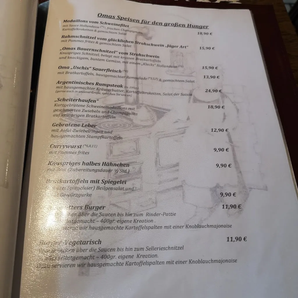 Menu_...wie in Omas Küche_Schöningen_image_4