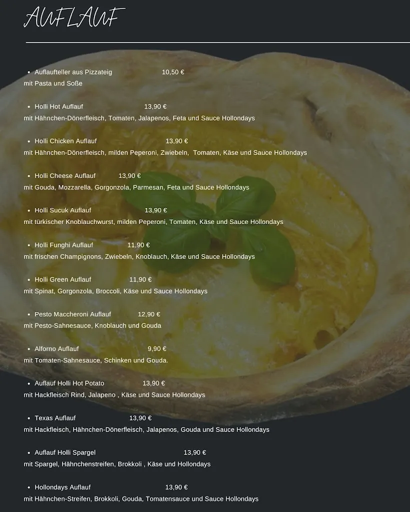 Menu_HollonDay´s_Schwanewede_immagine_3
