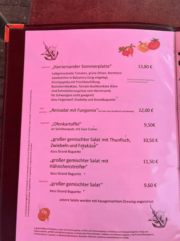 Menu_Strandhalle Harriersand_Schwanewede_image_3