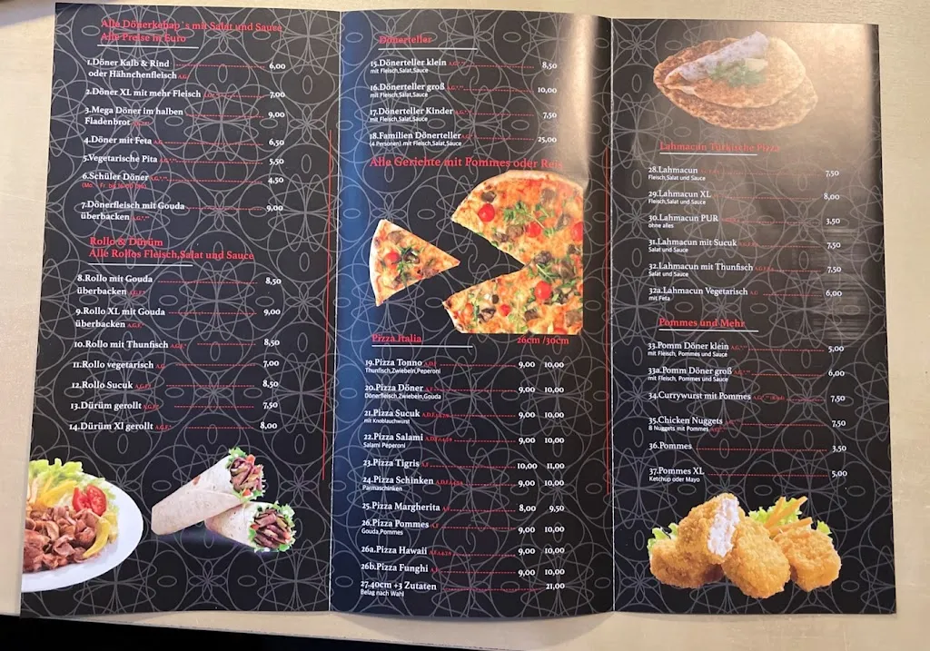 Menu_Tigris Döner Schwanewede_Schwanewede_immagine_1