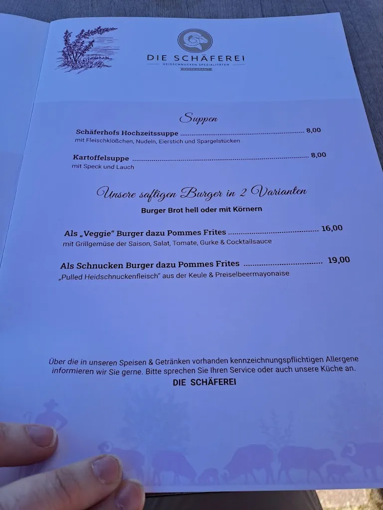 Menu_Restaurant DIE SCHÄFEREI_Schneverdingen_image_2