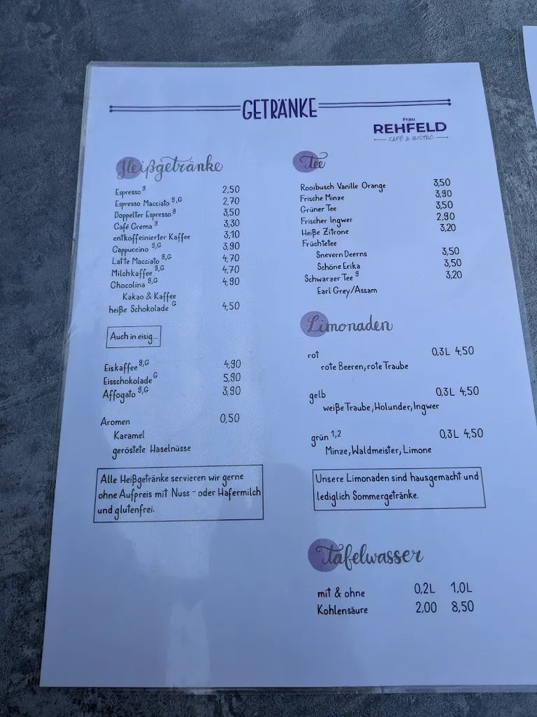 Menu_Frau Rehfeld_Schneverdingen_immagine_2