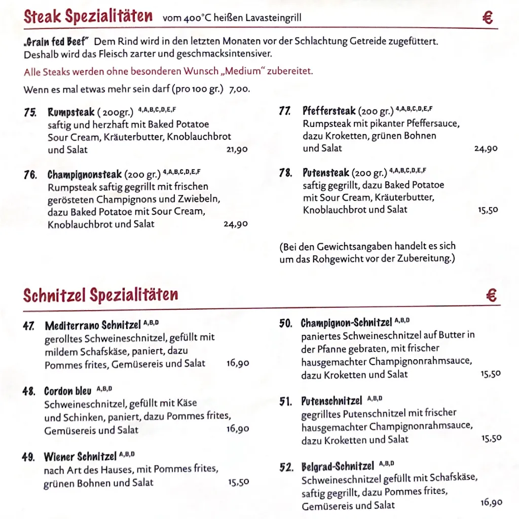 Menu_Restaurant Mediterrano_Schneverdingen_immagine_3