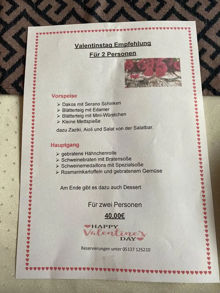 Menu_Griechisches Restaurant Saloniki_Seelze_immagine_1