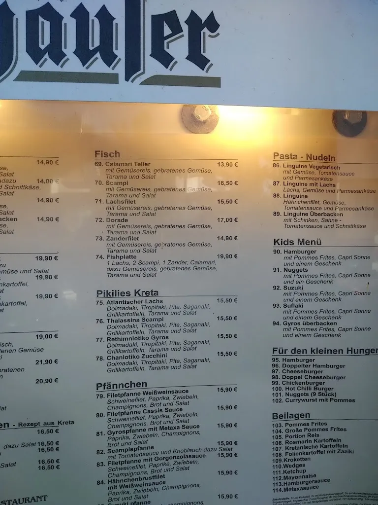 Menu_Griechisches Restaurant Saloniki_Seelze_immagine_4