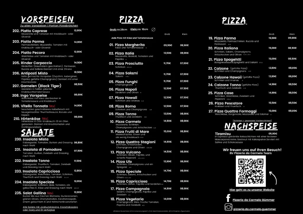 Menu_Pizzeria Da Carmelo_Seelze_image_2