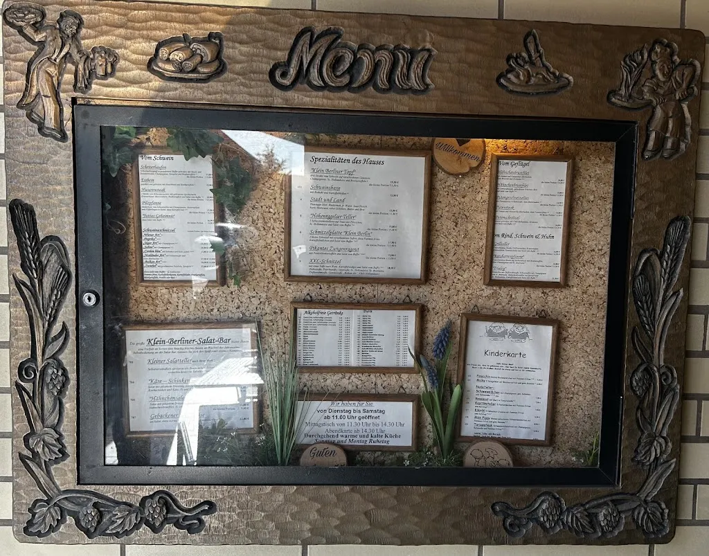 Menu_Klein Berliner Hof_Söhlde_immagine_1