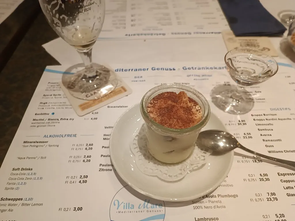 Menu_Restaurant VillaMare - Mediterrane Küche_Sehnde_immagine_3