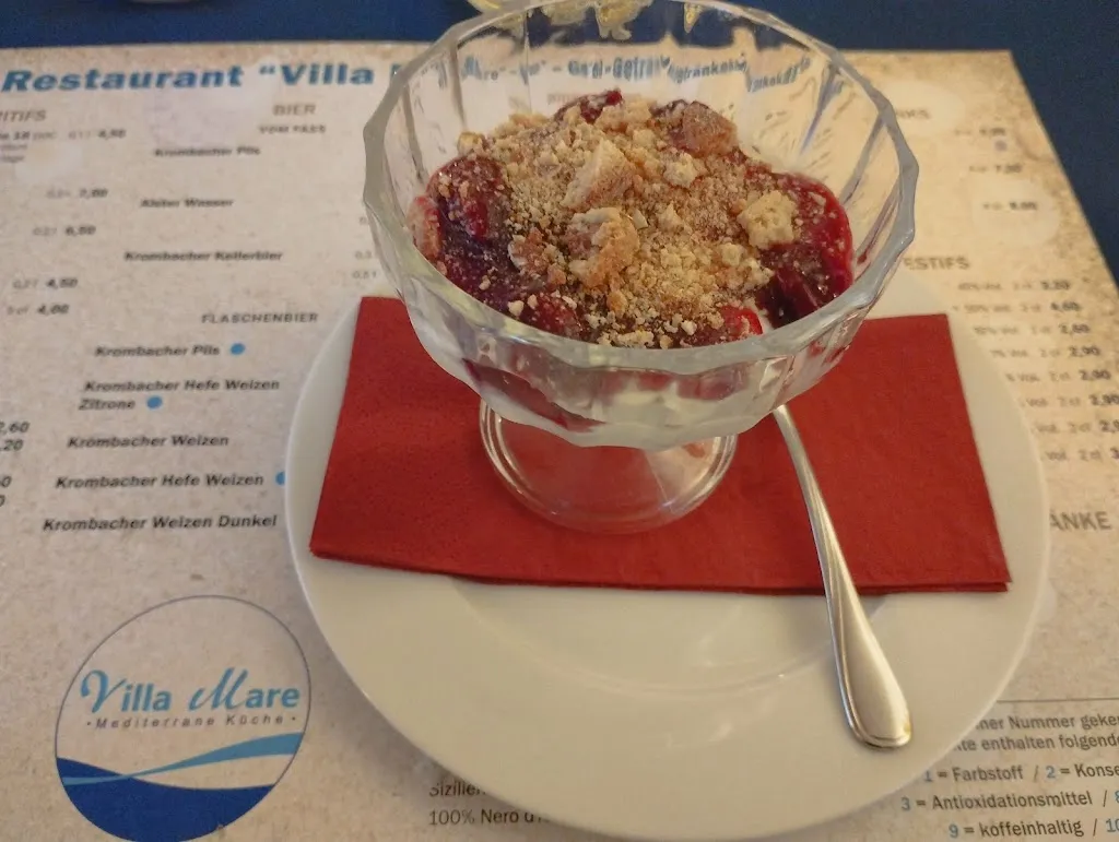 Menu_Restaurant VillaMare - Mediterrane Küche_Sehnde_immagine_4