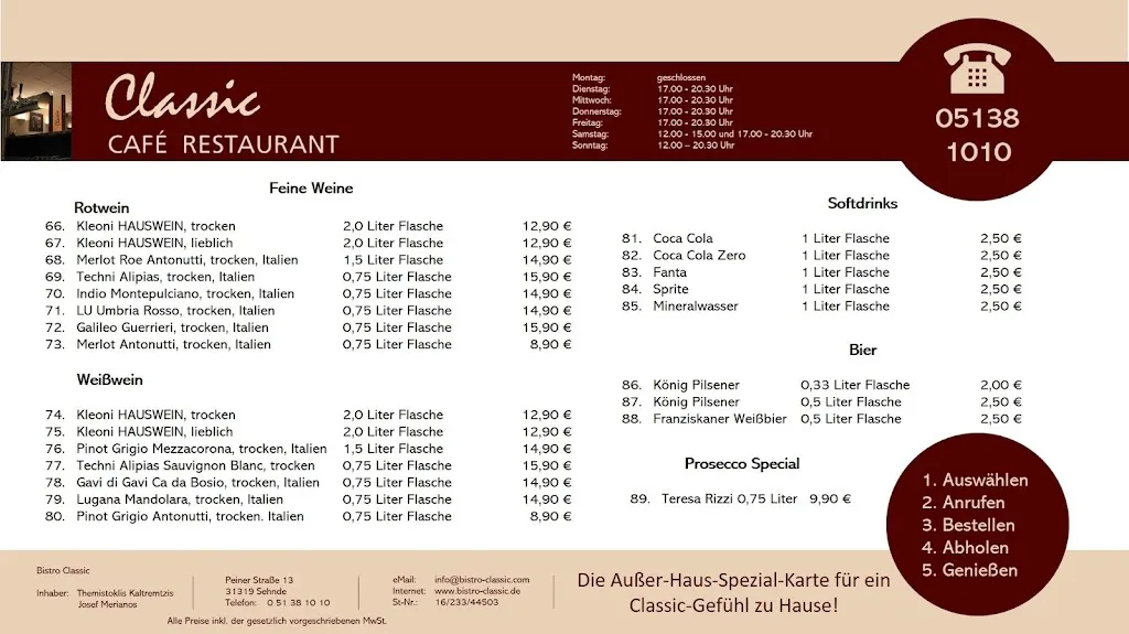 Menu_Bistro Classic_Sehnde_image_1