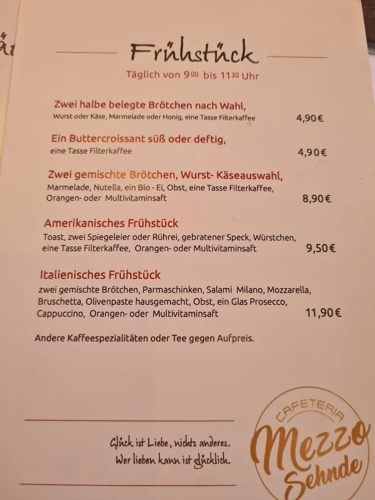 Menu_Cafeteria Sozo Sehnde_Sehnde_immagine_2