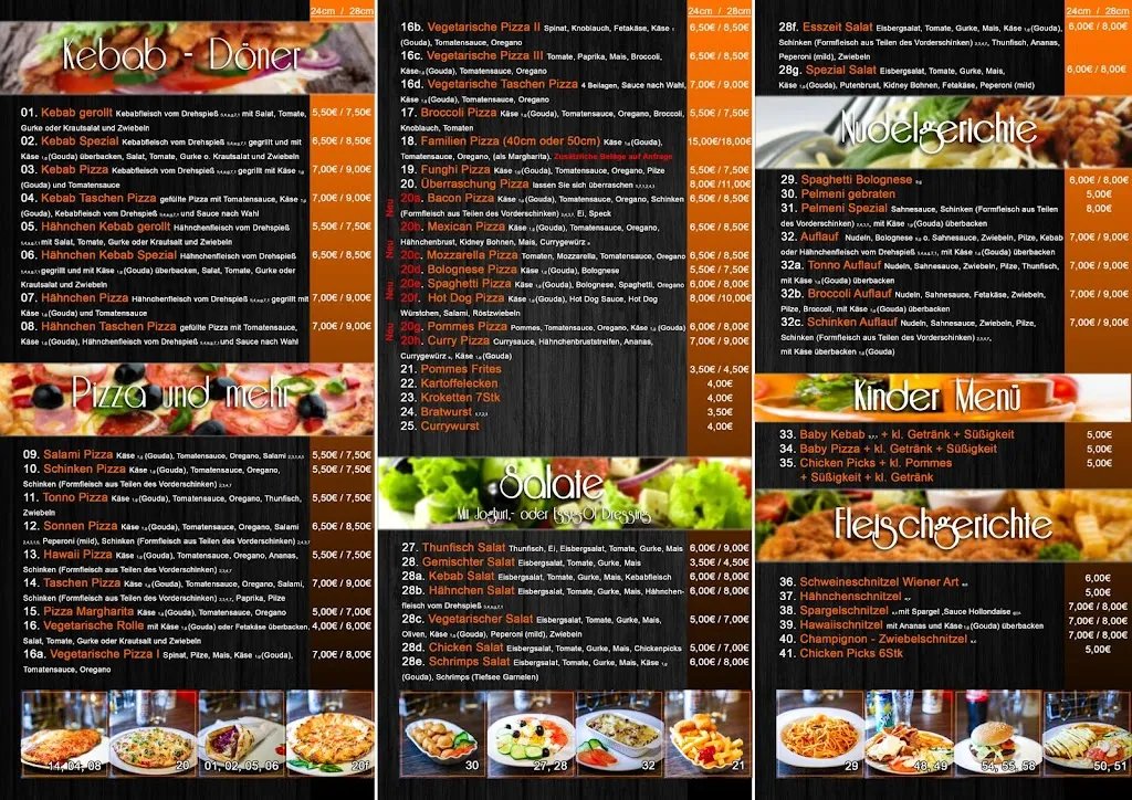 Menu_Pizzeria Esszeit Sögel_Sögel_immagine_1