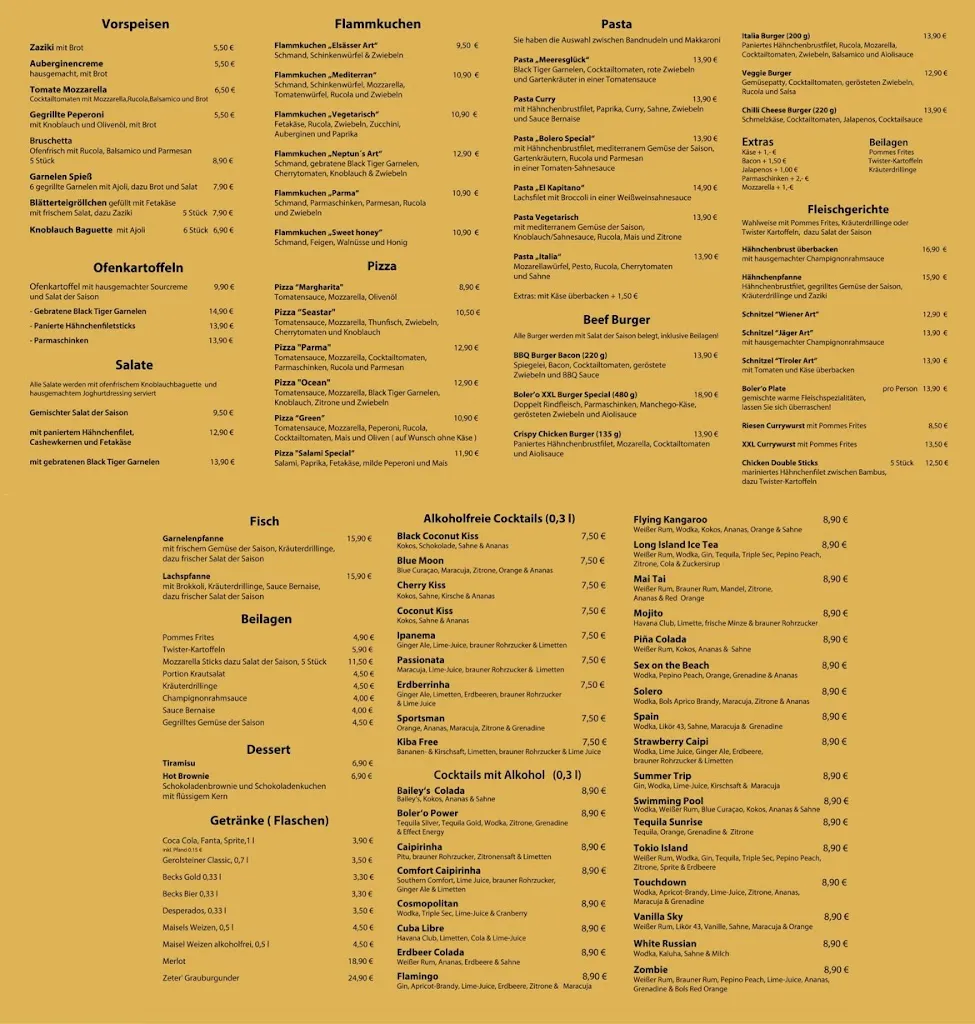 Menu_Paradise cocktail Stadthagen_Stadthagen_image_2