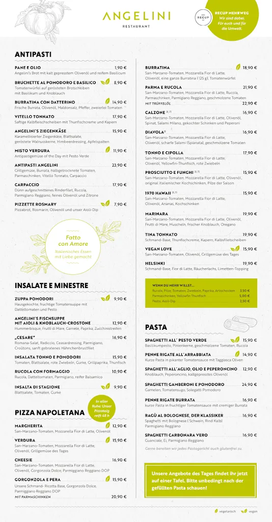 Menu_ANGELINI, der kleine Italiener_Sittensen_immagine_1