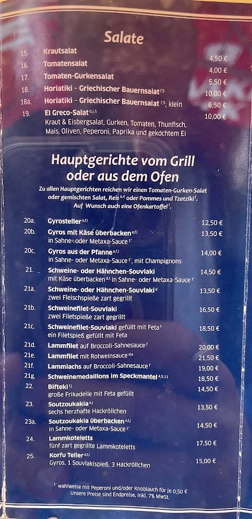 Menu_El Greco - Griechische Spezialitäten_Sittensen_image_2