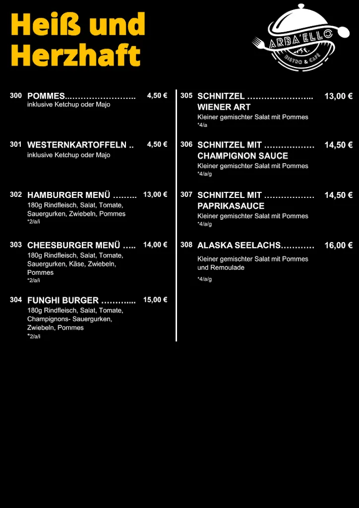 Menu_Arba'ello - Bistro & Cafe_Sittensen_image_3