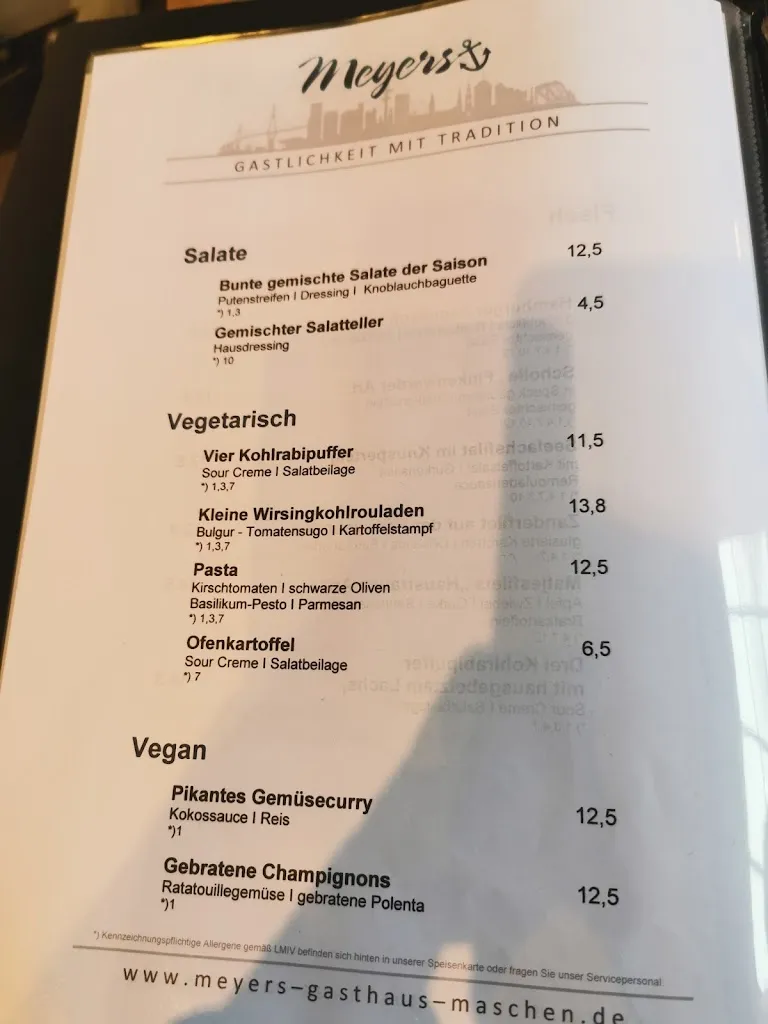 Menu_Meyer's Gasthaus_Seevetal_immagine_2