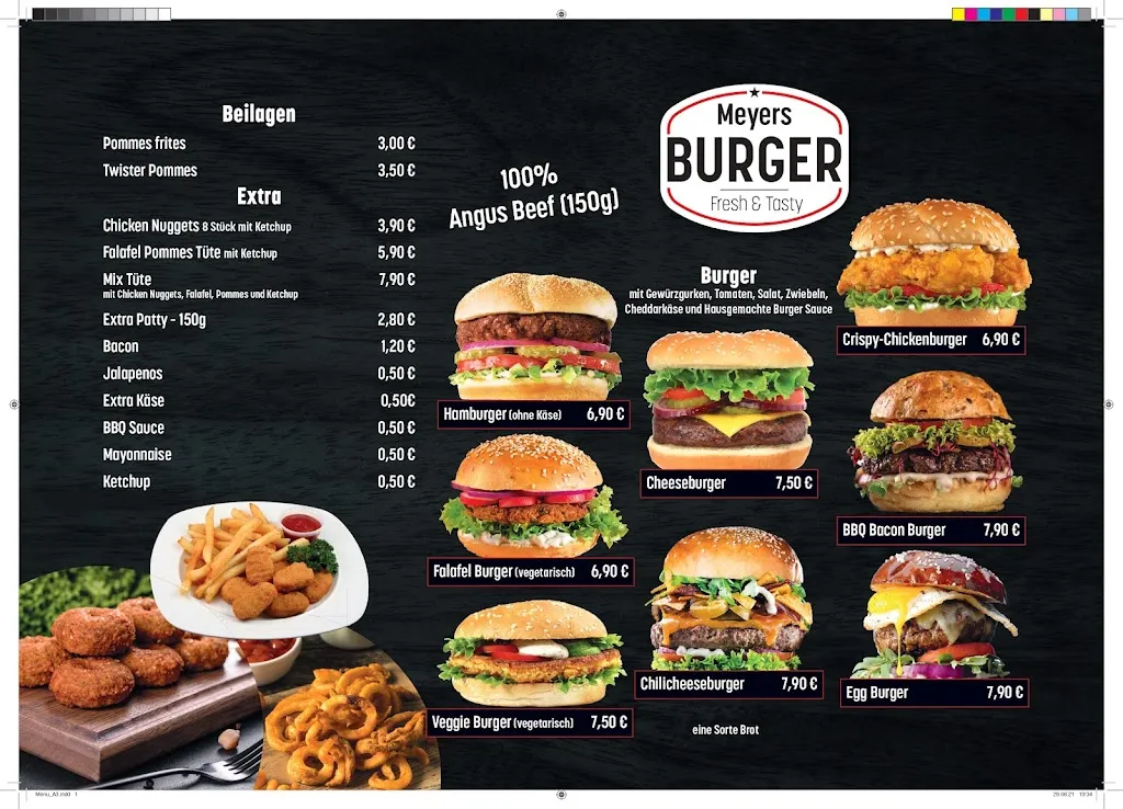 Menu_Meyers Burger Hittfeld_Seevetal_immagine_1