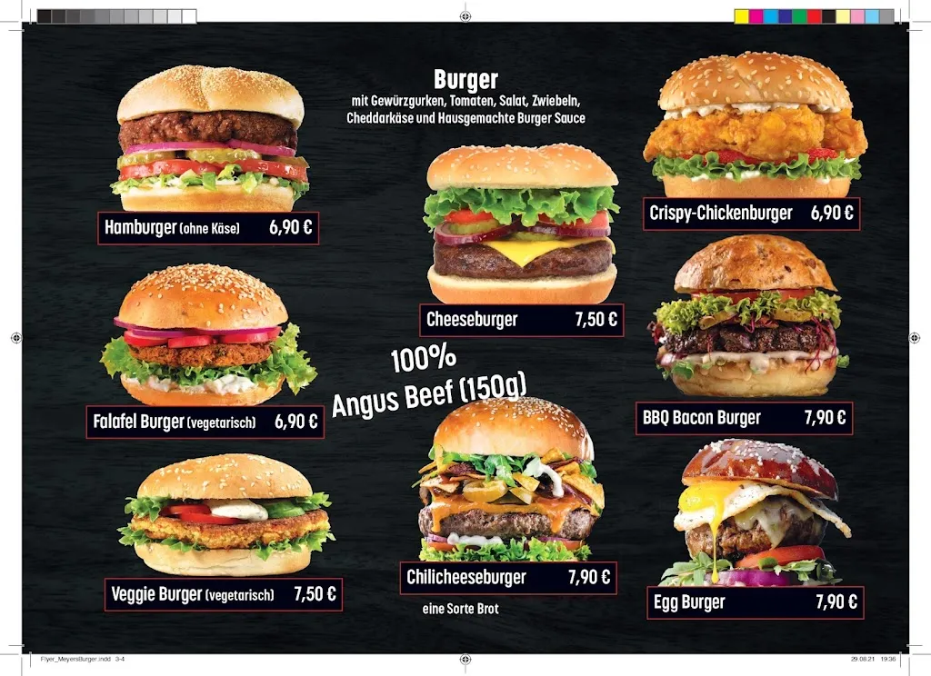Menu_Meyers Burger Hittfeld_Seevetal_immagine_3