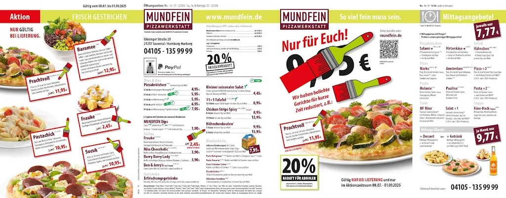 Menu_MUNDFEIN Pizzawerkstatt Seevetal / Hamburg-Harburg_Seevetal_image_2