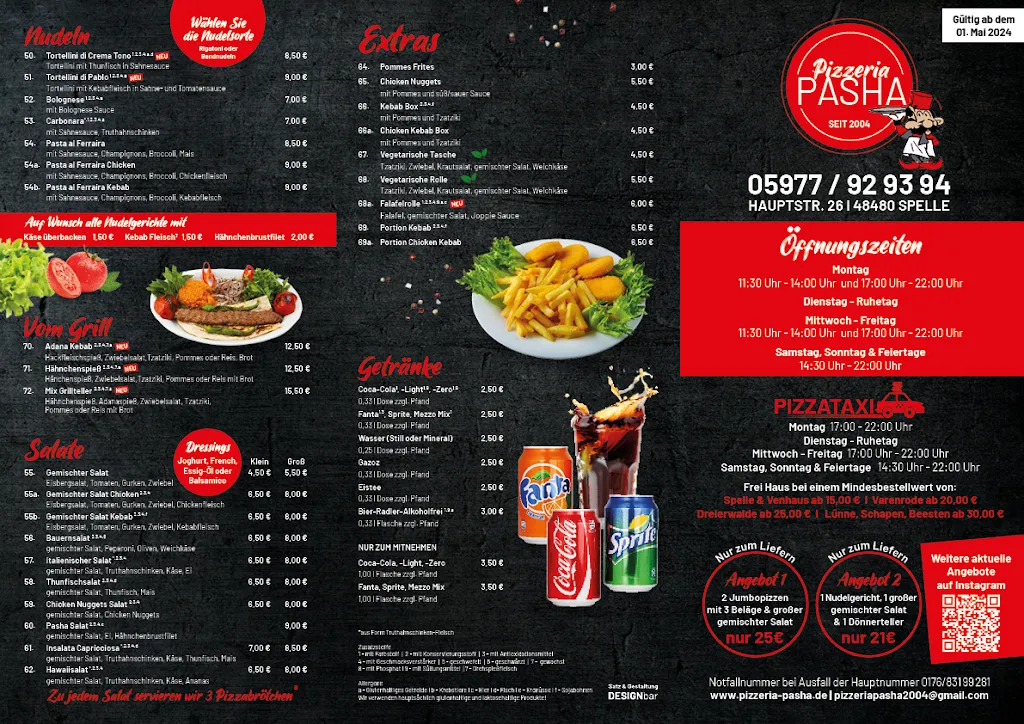 Menu_Pizzeria Pasha_Spelle_image_1