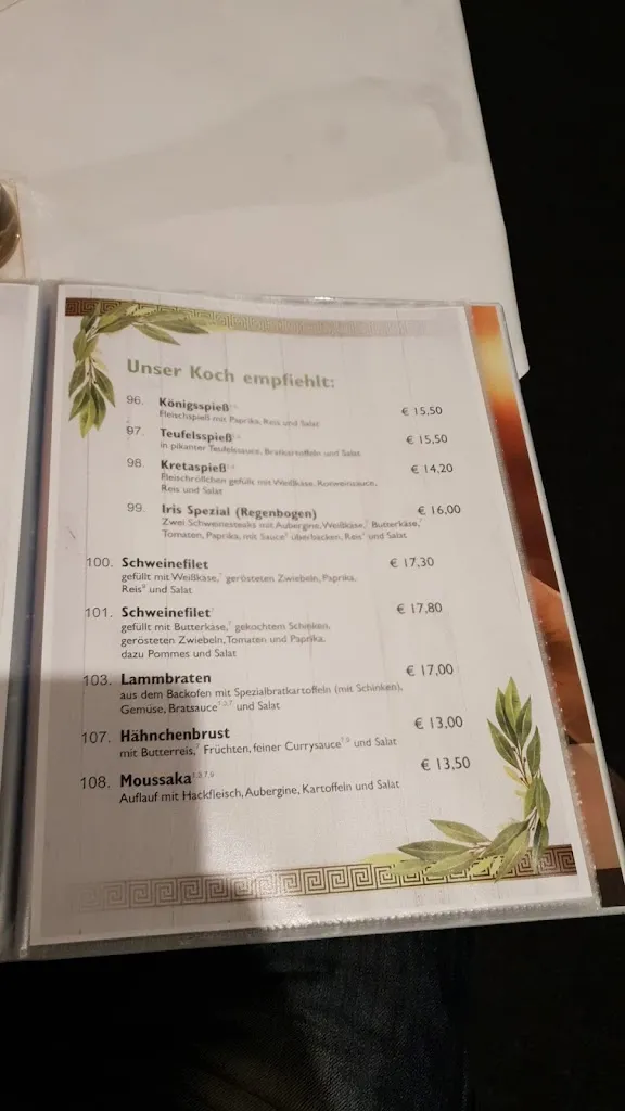 Menu_Restaurant Kreta_Spelle_image_2