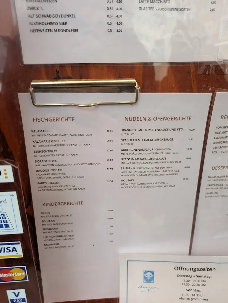 Menu_Taverna Dionysos_Aalen_image_3