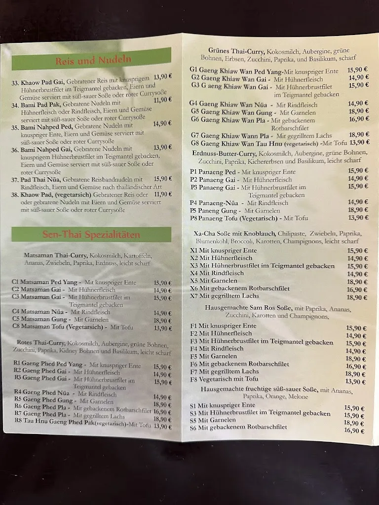 Menu_Thailändisches Vietnamesisches Restaurant Sen in Springe_Springe_image_1