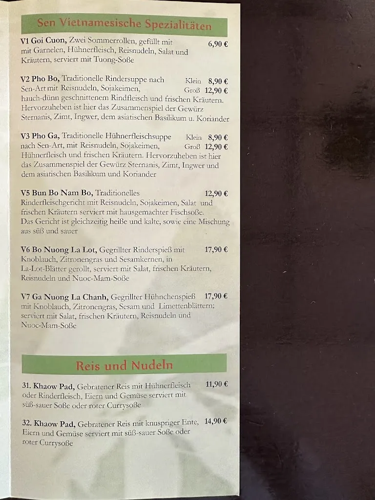 Menu_Thailändisches Vietnamesisches Restaurant Sen in Springe_Springe_image_3