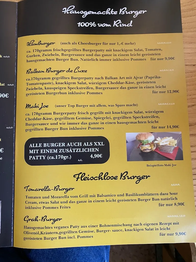 Menu_Wirtshaus B13 *Kroatische Küche * Steak's * Burger * Vegetarische Gerichte_Fahrenzhausen_image_3