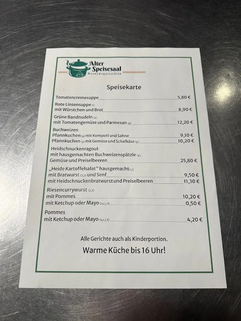 Menu_Alter Speisesaal - Museumsgaststätte_Suderburg_image_2