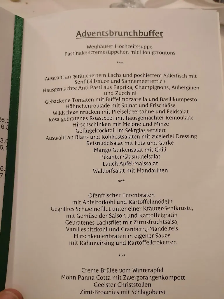 Menu_Restaurant Alte Mühle_Weyhausen_immagine_2