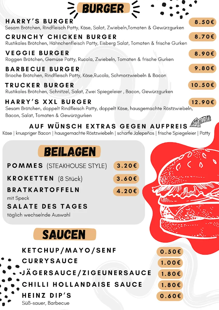 Menu_Harry's Imbiss_Syke_image_1