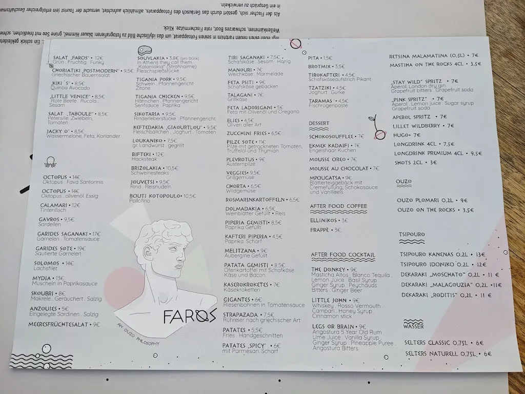 Menu_Faros - eine Ouzo Philosophie_Tübingen_immagine_3