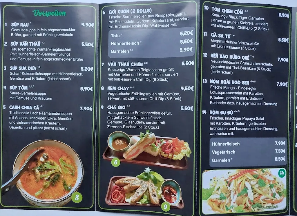 Menu_SaiGon 1994 Restaurant_Tübingen_image_2
