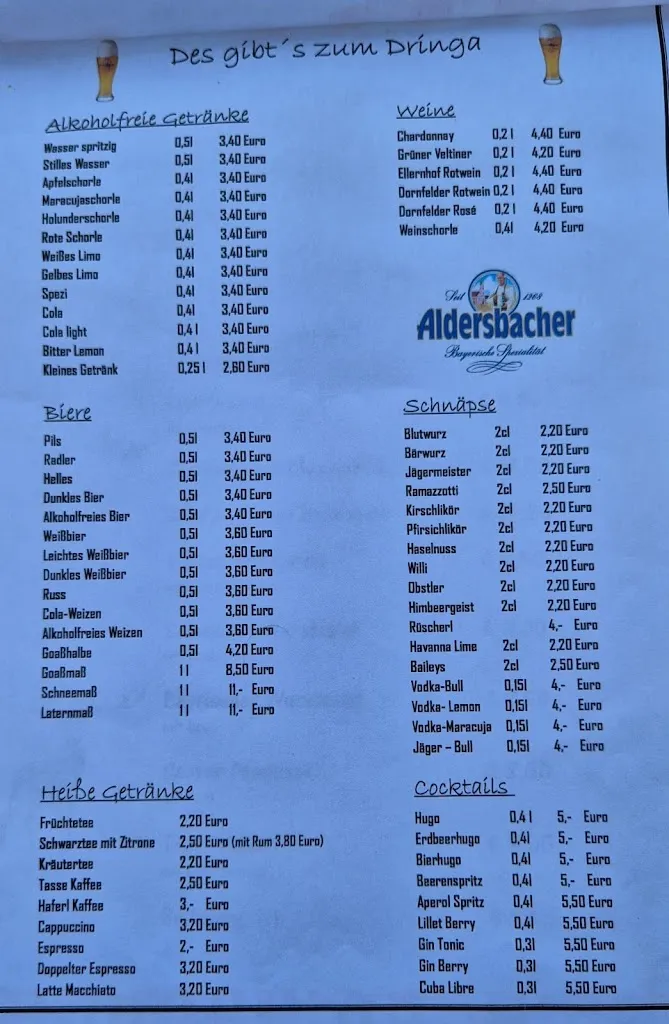 Menu_Gasthof Häuslbetz_Haselbach_image_1