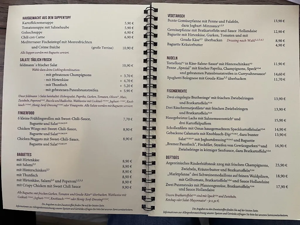 Menu_Feldmann's Bierhaus_Bremen_image_2