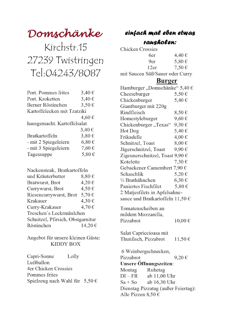 Menu_Domschänke Twistringen_Twistringen_image_3