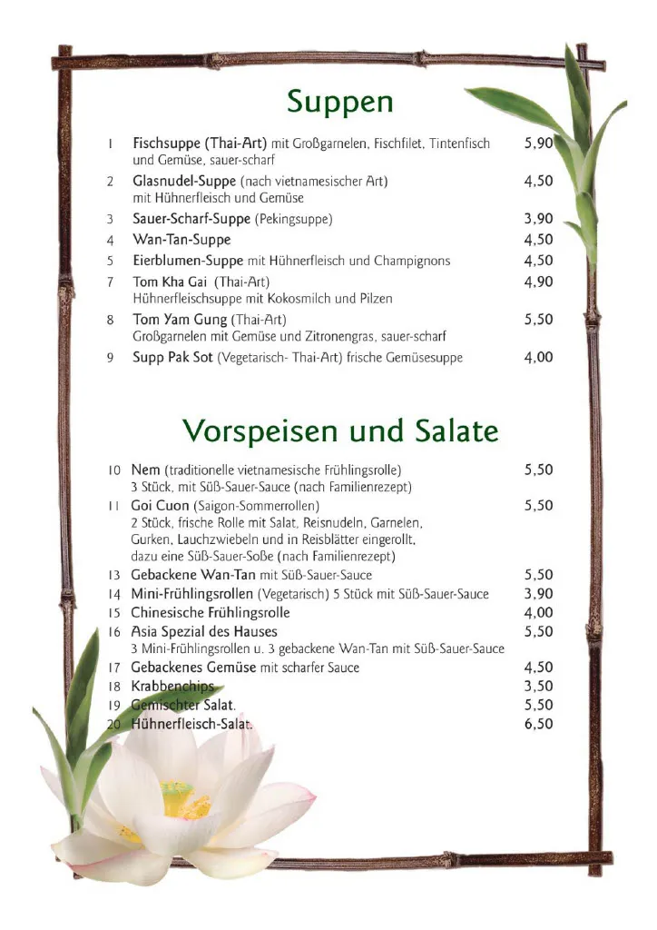 Menu_Asia-Restaurant Schützenhaus Uslar_Uslar_immagine_1