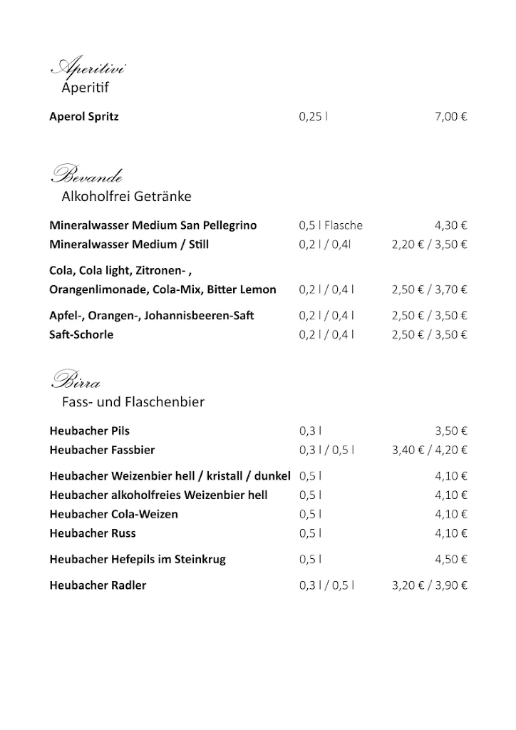 Menu_Ristorante Pizzeria Klause_Aalen_image_3