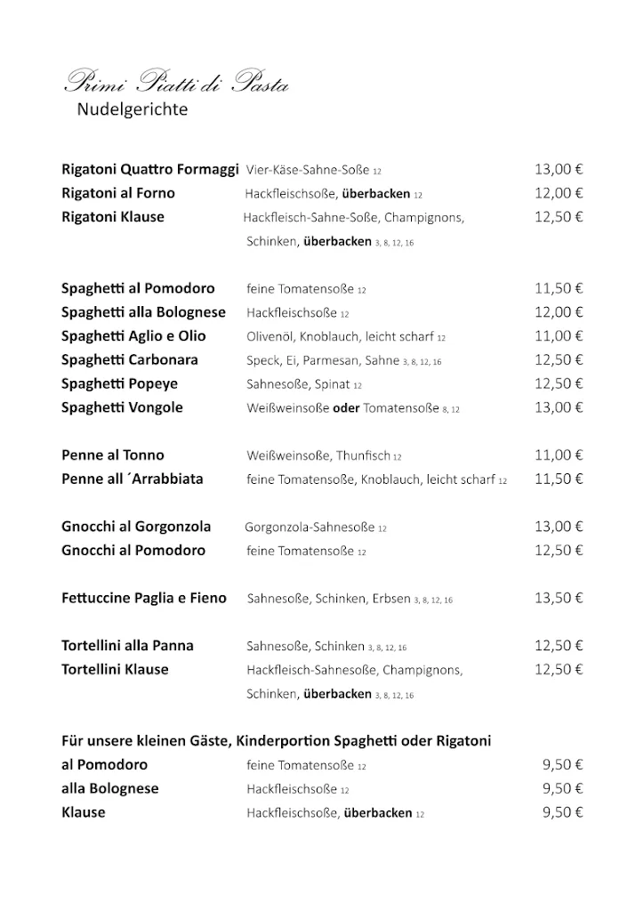 Menu_Ristorante Pizzeria Klause_Aalen_image_4