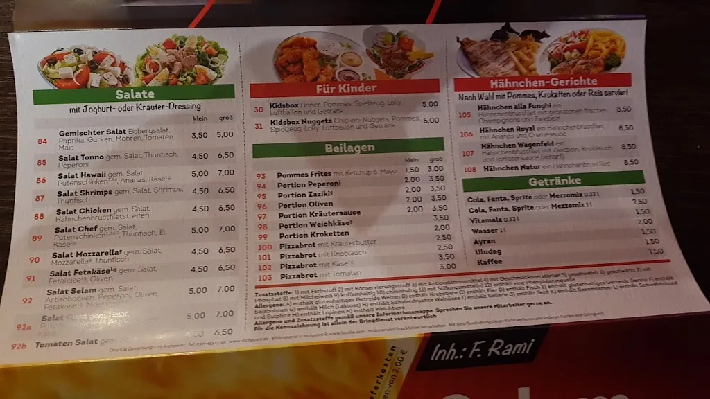 Menu_Selam Bistro Wagenfeld_Wagenfeld_image_3