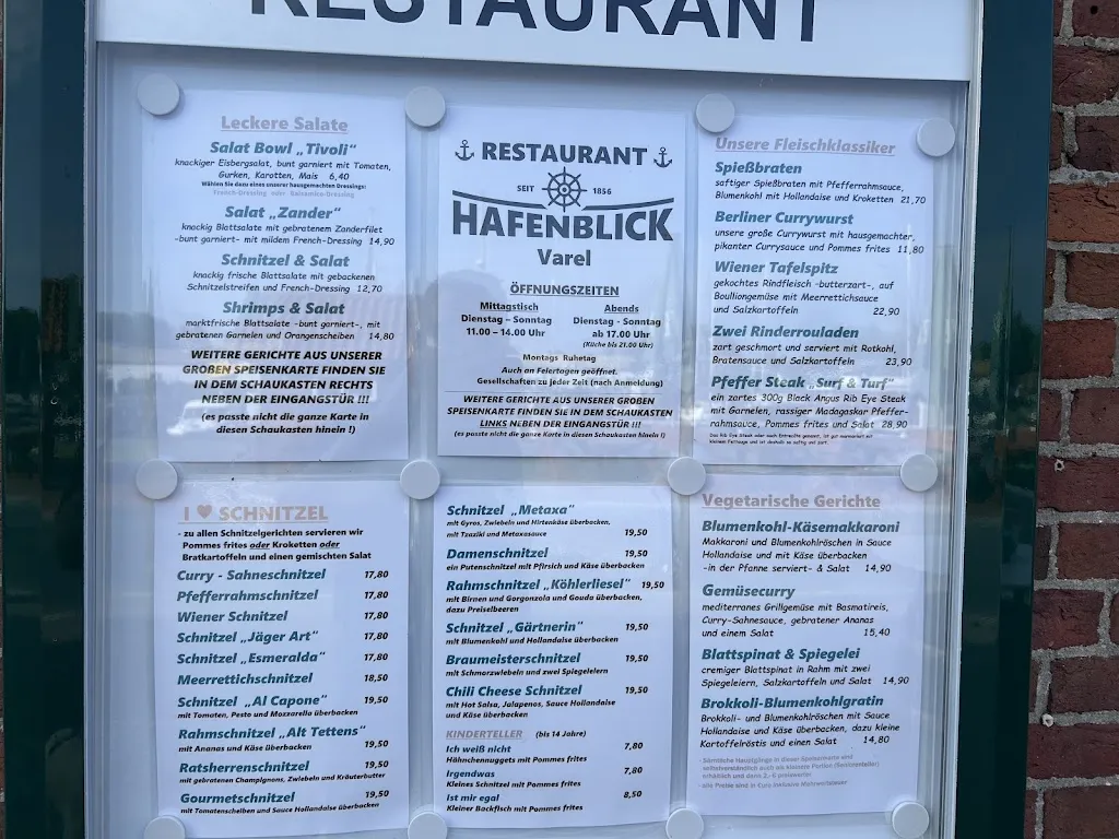 Menu_Restaurant HAFENBLICK_Varel_image_1