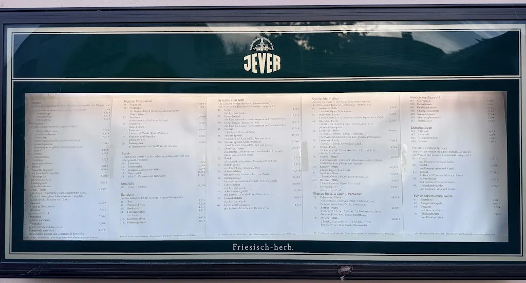 Menu_Restaurant Dionysos_Varel_image_1