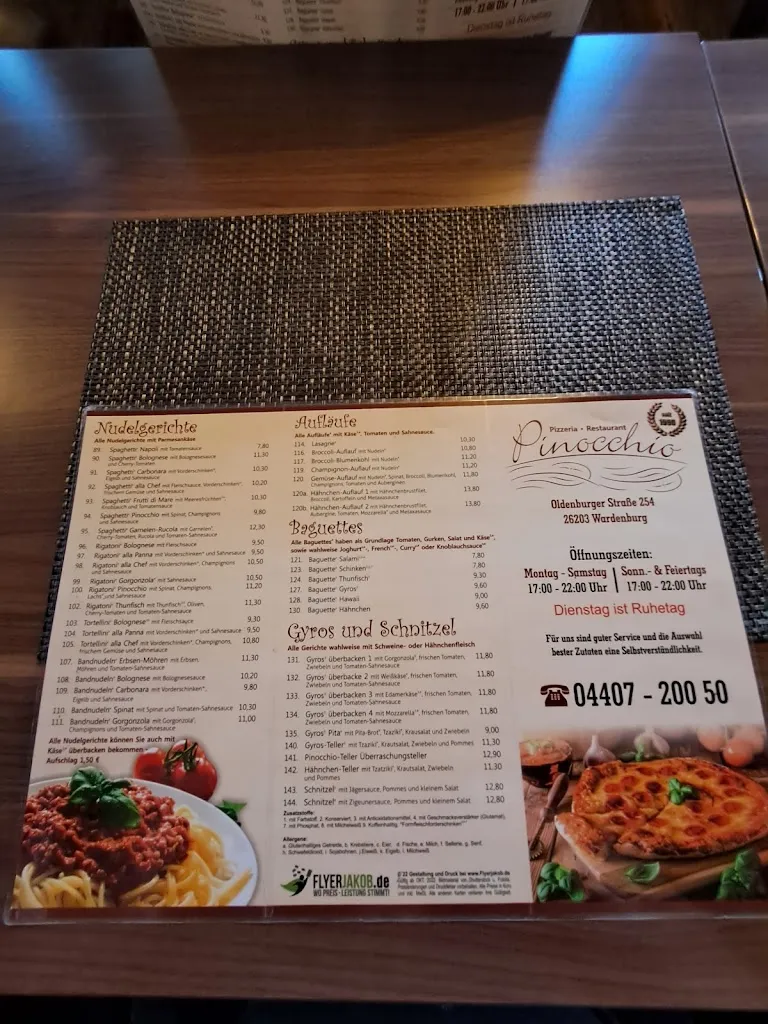 Menu_Pizzeria Pinocchio_Wardenburg_image_1