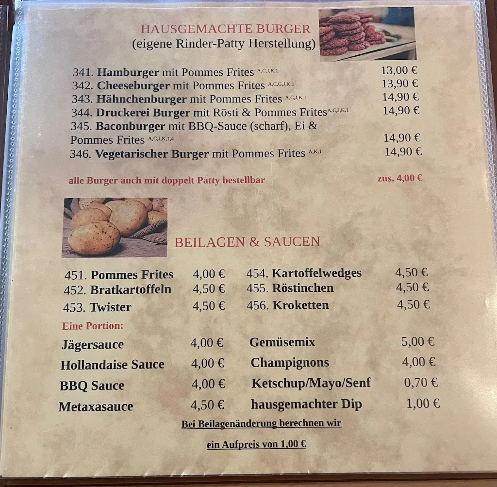 Menu_Restaurant & Partyservice Neue Druckerei_Wallenhorst_image_3